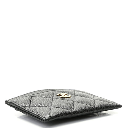 Chanel Caviar Quilted Card Holder Black 4 of 8