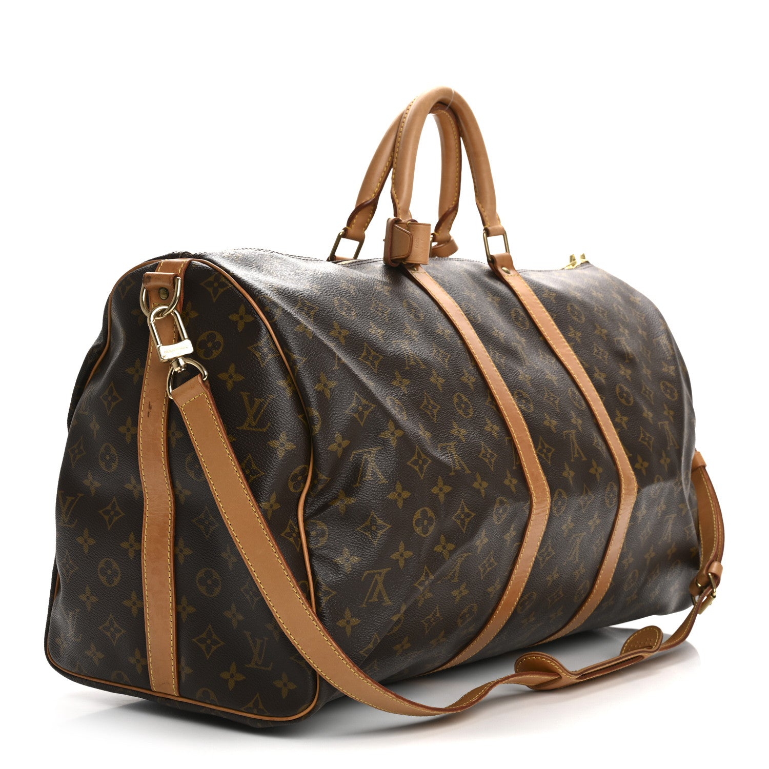 Louis Vuitton Monogram Keepall Bandouliere 55 2 of 13