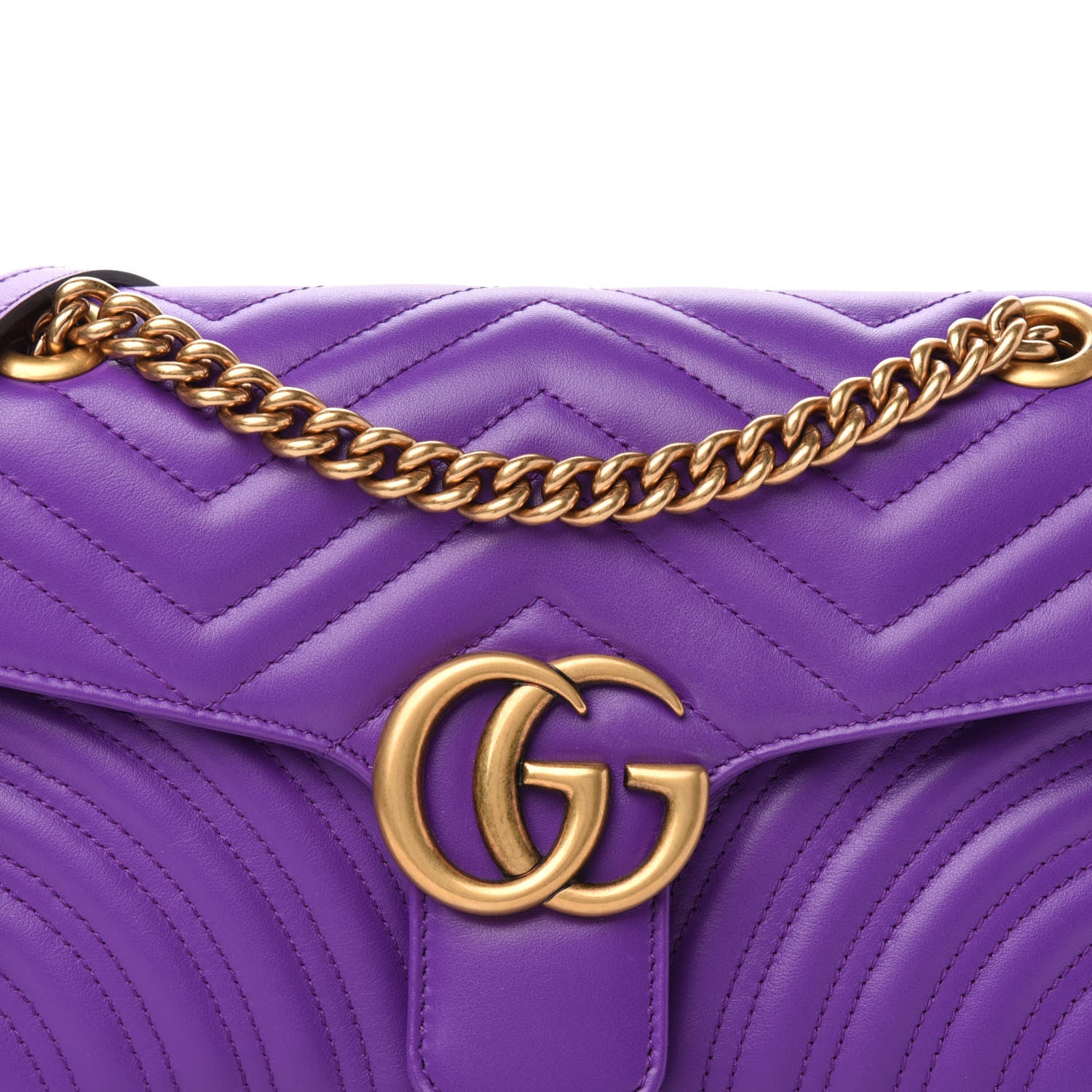Gucci Calfskin Matelasse Small GG Marmont Shoulder Bag Shine Gucci Calfskin Matelasse Small GG Marmont Shoulder Bag Shine