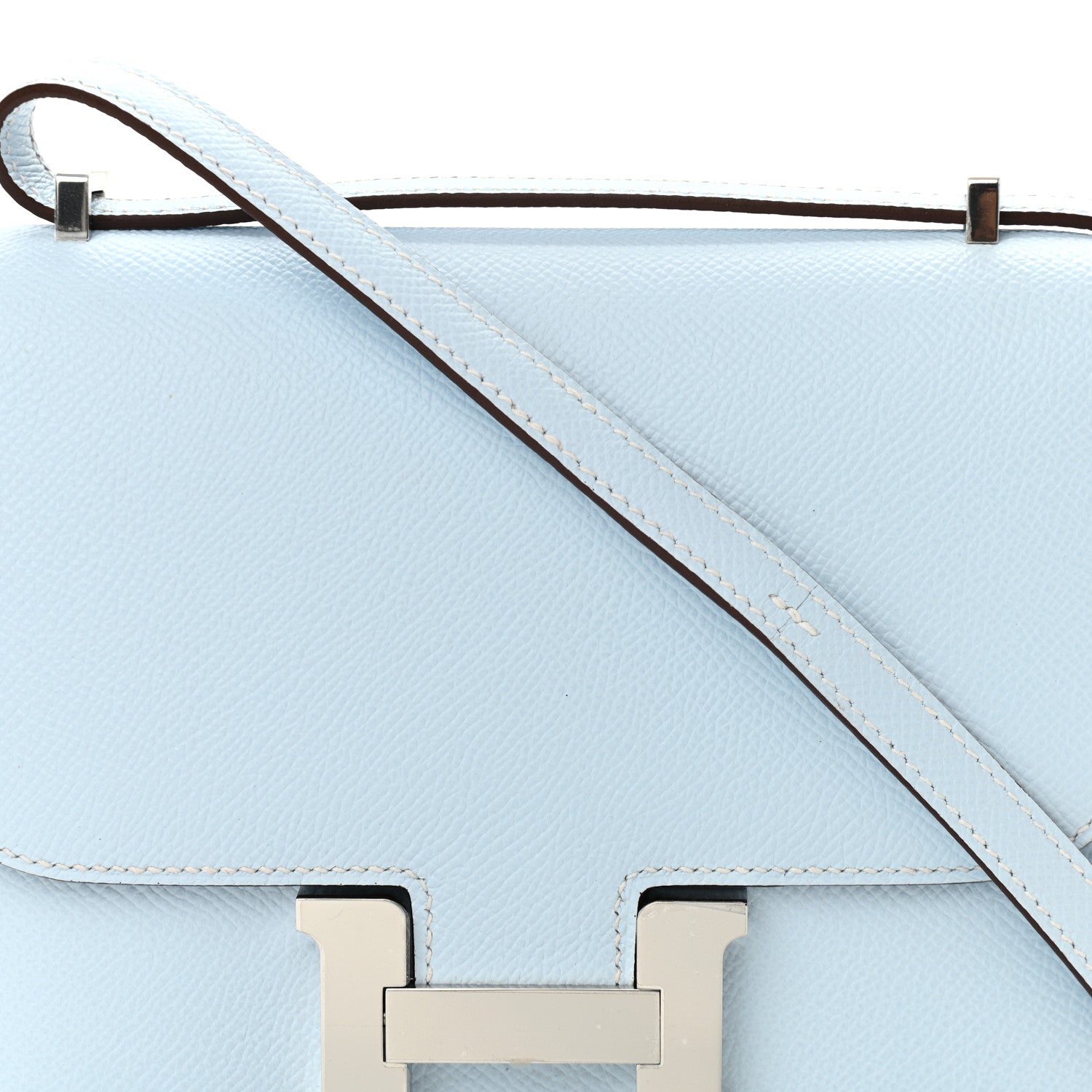 Hermes Epsom Constance 18 Bleu Brume 8 of 11