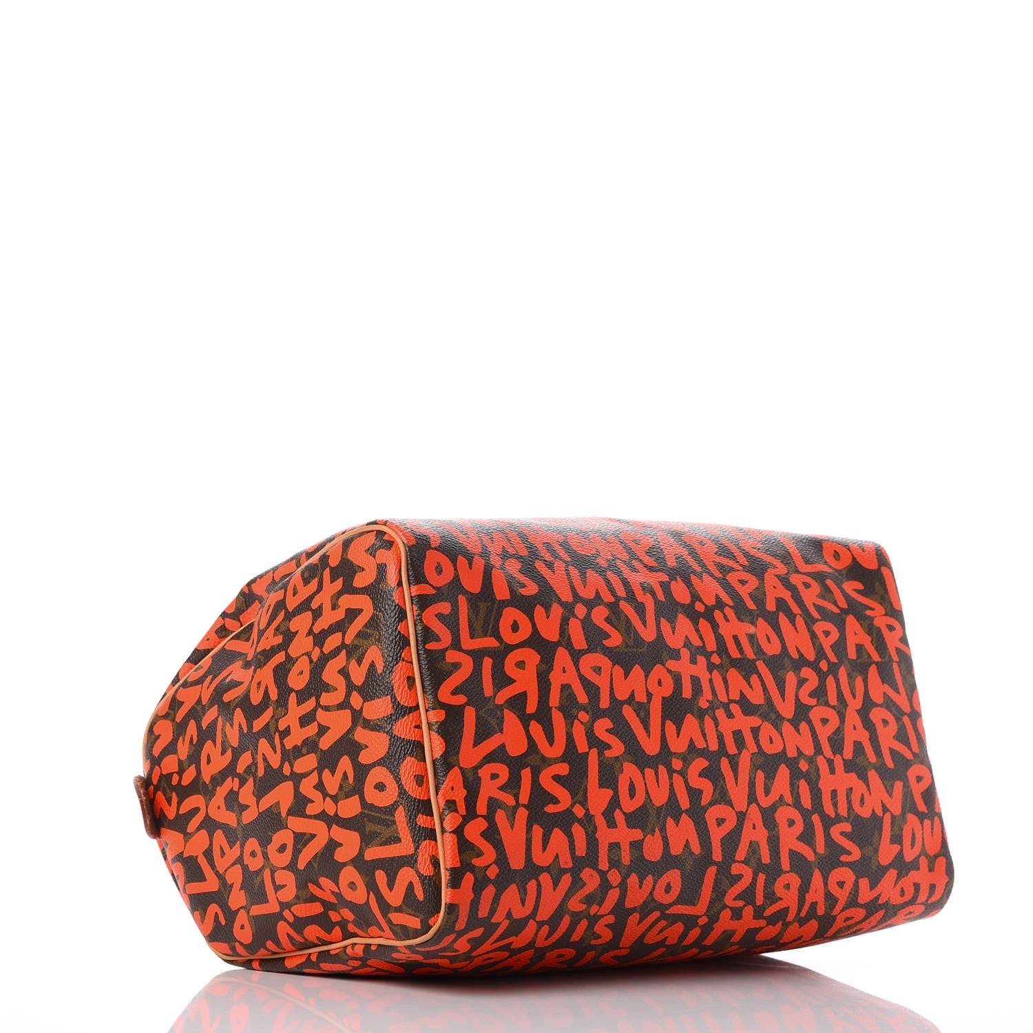 Louis Vuitton Monogram Graffiti Speedy 30 Orange 4 of 12