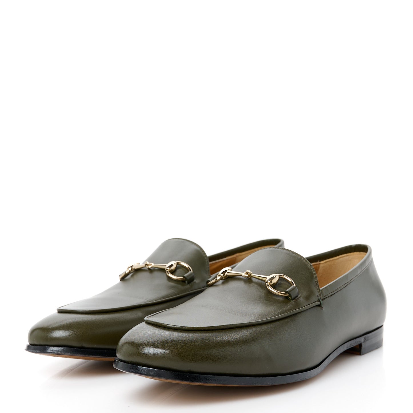 Calfskin Womens Jordaan Loafers 39.5 Luscious Green