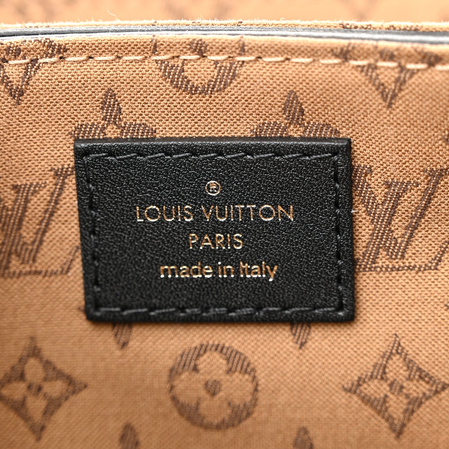 Calfskin Monogram Metal Rendez-Vous Black