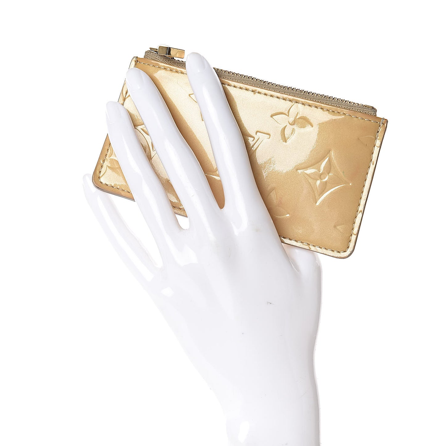 Vernis Key Pouch Perle