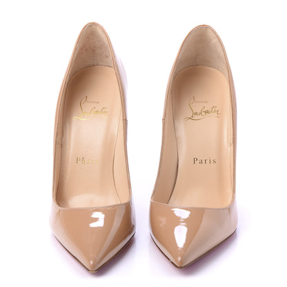 Christian Louboutin Patent So Kate 120 Pumps 36.5 Nude 2 of 9