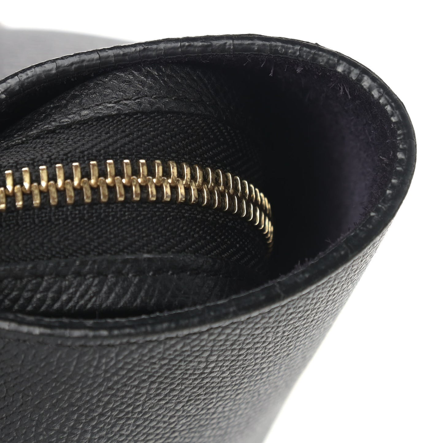 Grained Calfskin Mini Belt Bag Black