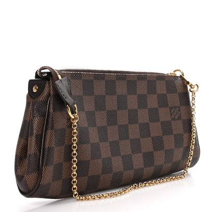 Louis Vuitton Damier Ebene Eva Clutch 3 of 10
