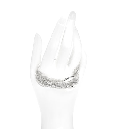 Tiffany Sterling Silver Multi-Chain Circle Toggle Bracelet 2 of 4