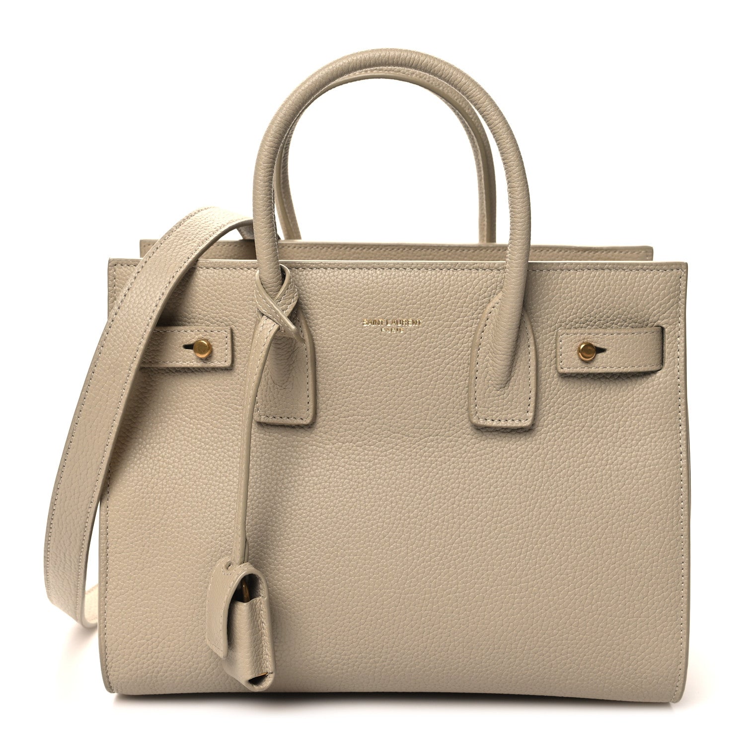 Saint Laurent Grained Calfskin Baby Sac De Jour Beige 1 of 11