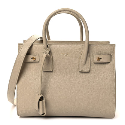 Saint Laurent Grained Calfskin Baby Sac De Jour Beige 1 of 11