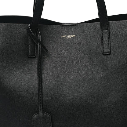Saint Laurent Calfskin Large Shopping Tote Black 9 of 12