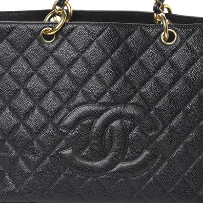 Chanel Caviar Quilted Grand Timeless Tote GTT Black 10 of 10