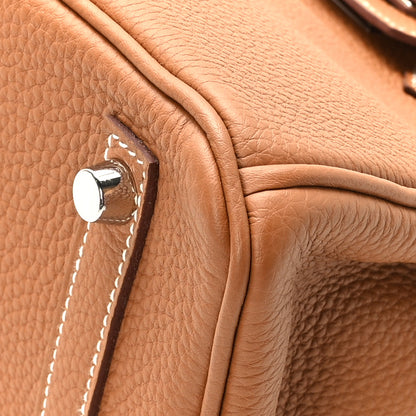 Hermes Togo Birkin 25 Gold 9 of 11