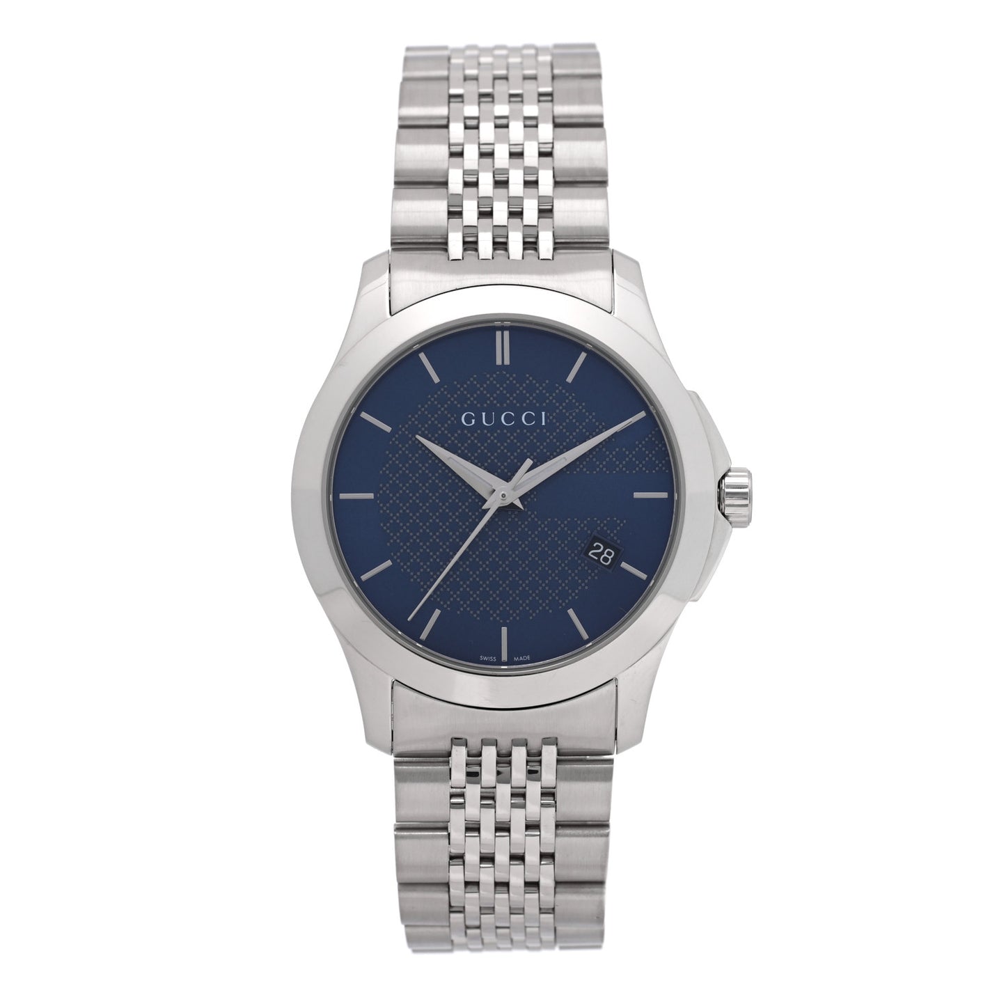 Stainless Steel 38mm G-Timeless Quartz Watch Blue
