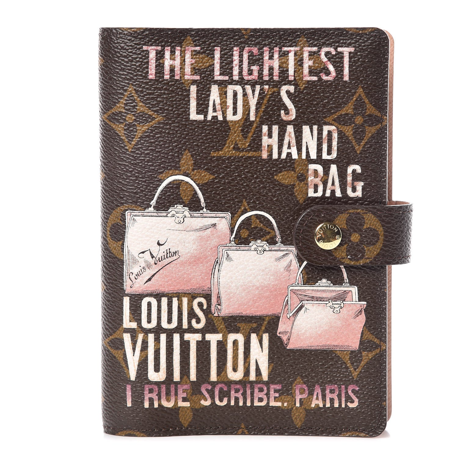 Louis Vuitton Monogram Affiche Small Ring Agenda Cover 1 of 6