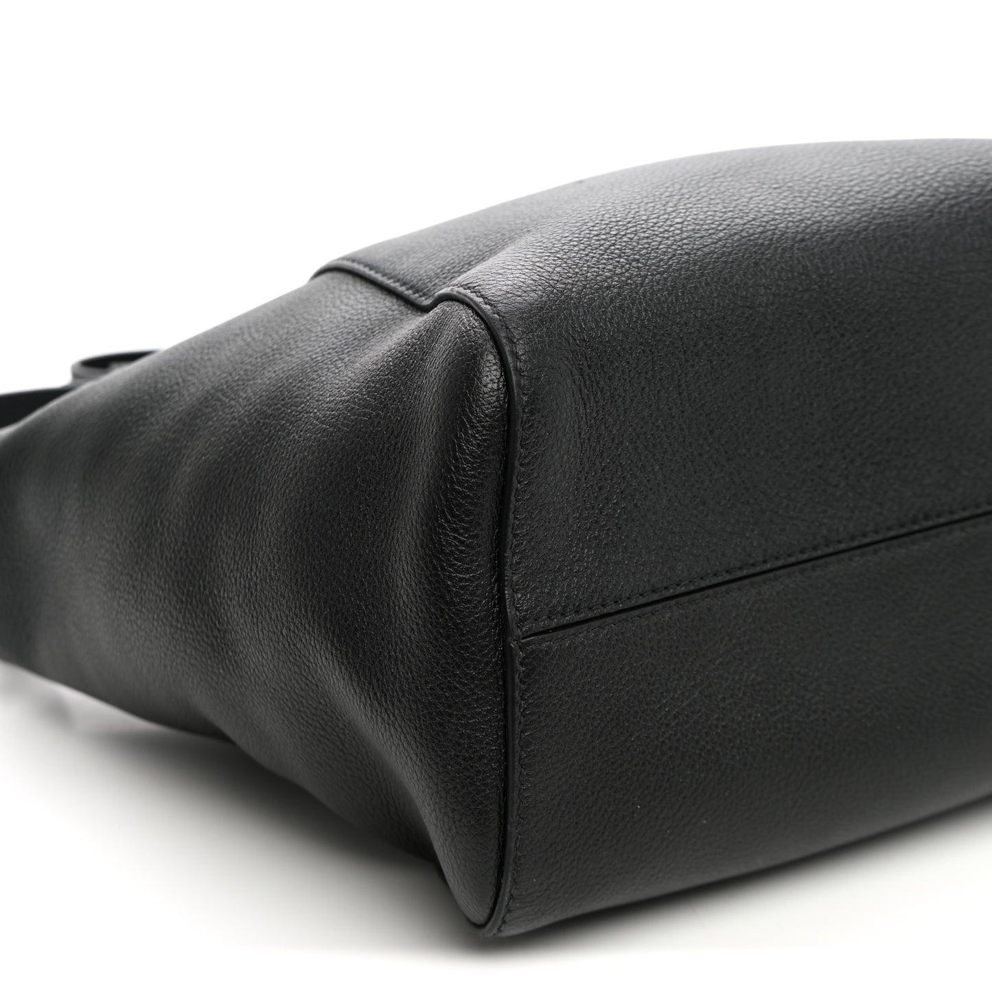 Vitello Daino Messenger Bag Black