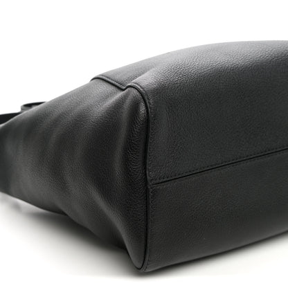 Prada Vitello Daino Messenger Bag Black 8 of 9