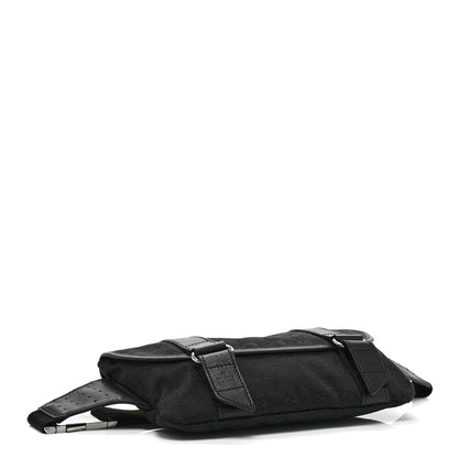 Gucci Monogram Waist Belt Bag Black 4 of 10