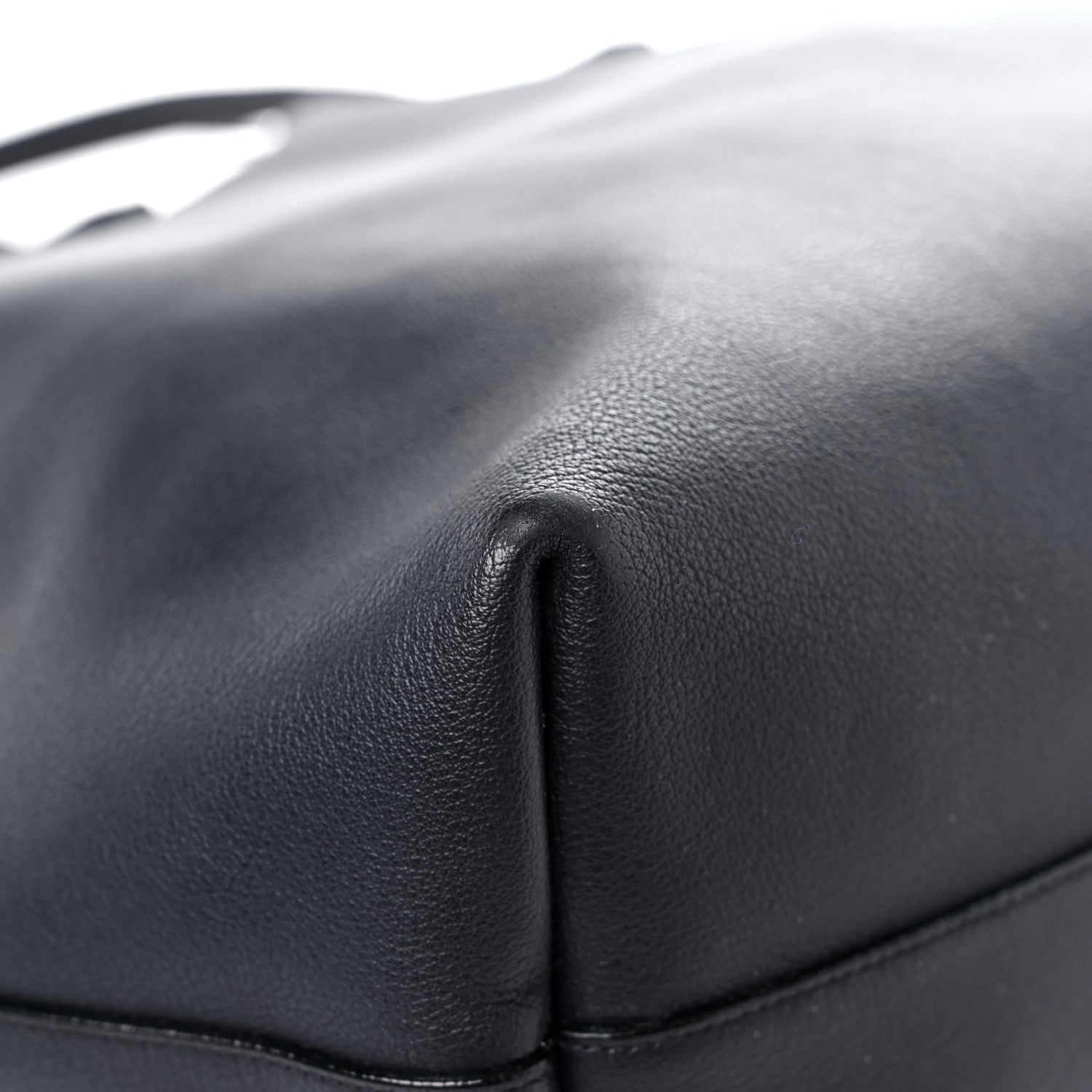 Saint Laurent Calfskin Large Shopping Tote Black 11 of 23