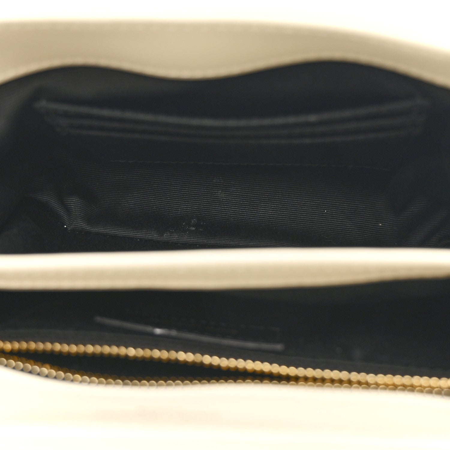Saint Laurent Calfskin Y Quilted Monogram Toy Loulou Crossbody Bag Crema Soft 5 of 12