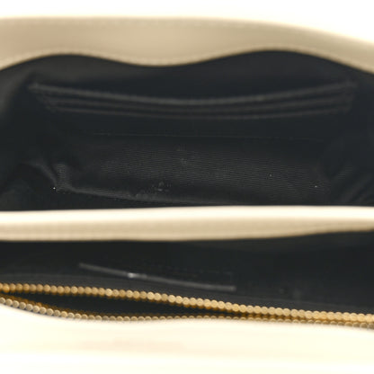 Saint Laurent Calfskin Y Quilted Monogram Toy Loulou Crossbody Bag Crema Soft 5 of 12