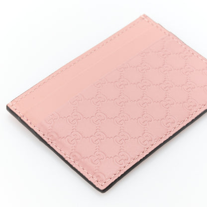 Gucci Microguccissima Card Holder Soft Pink 8 of 9