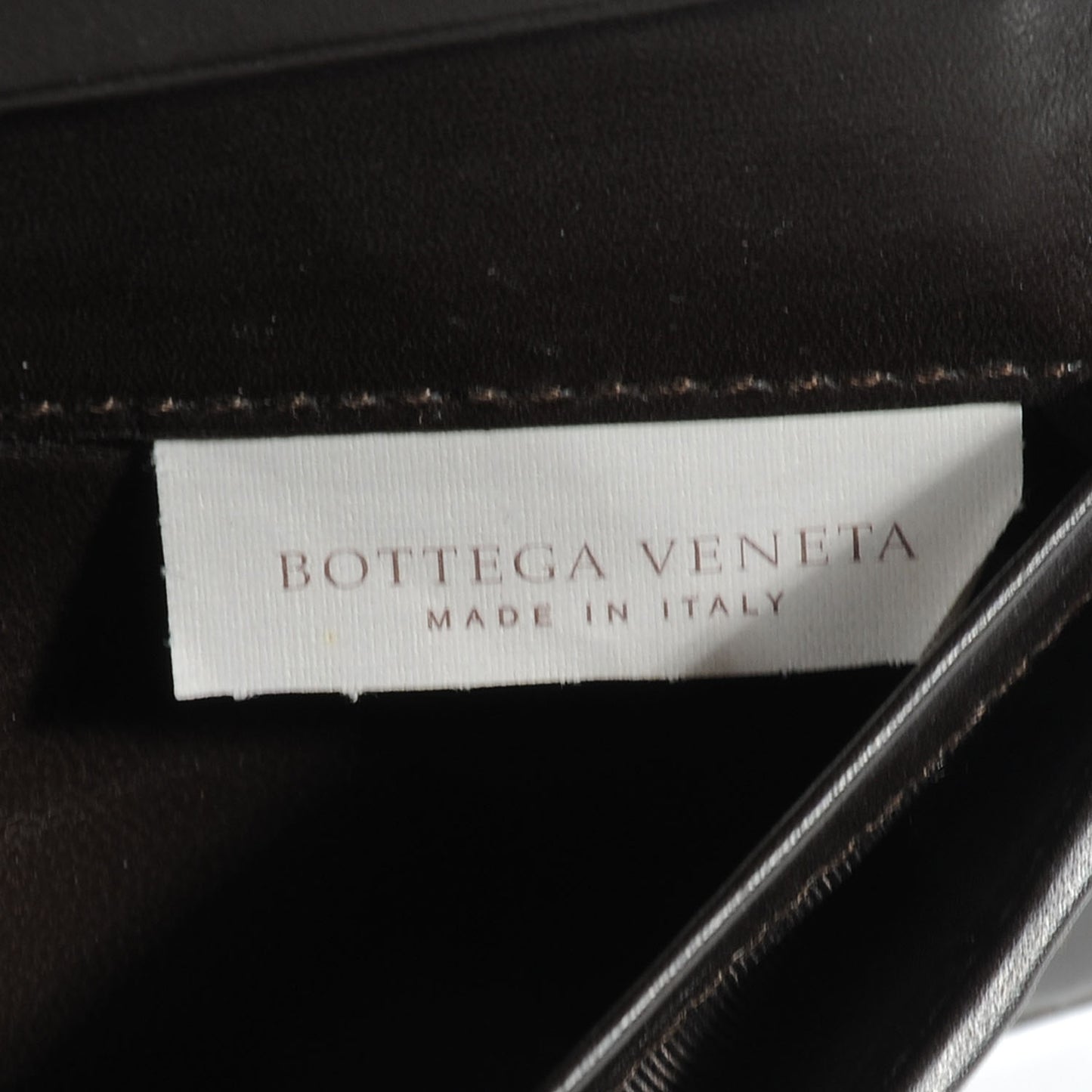 Intrecciato Continental Wallet Ebano