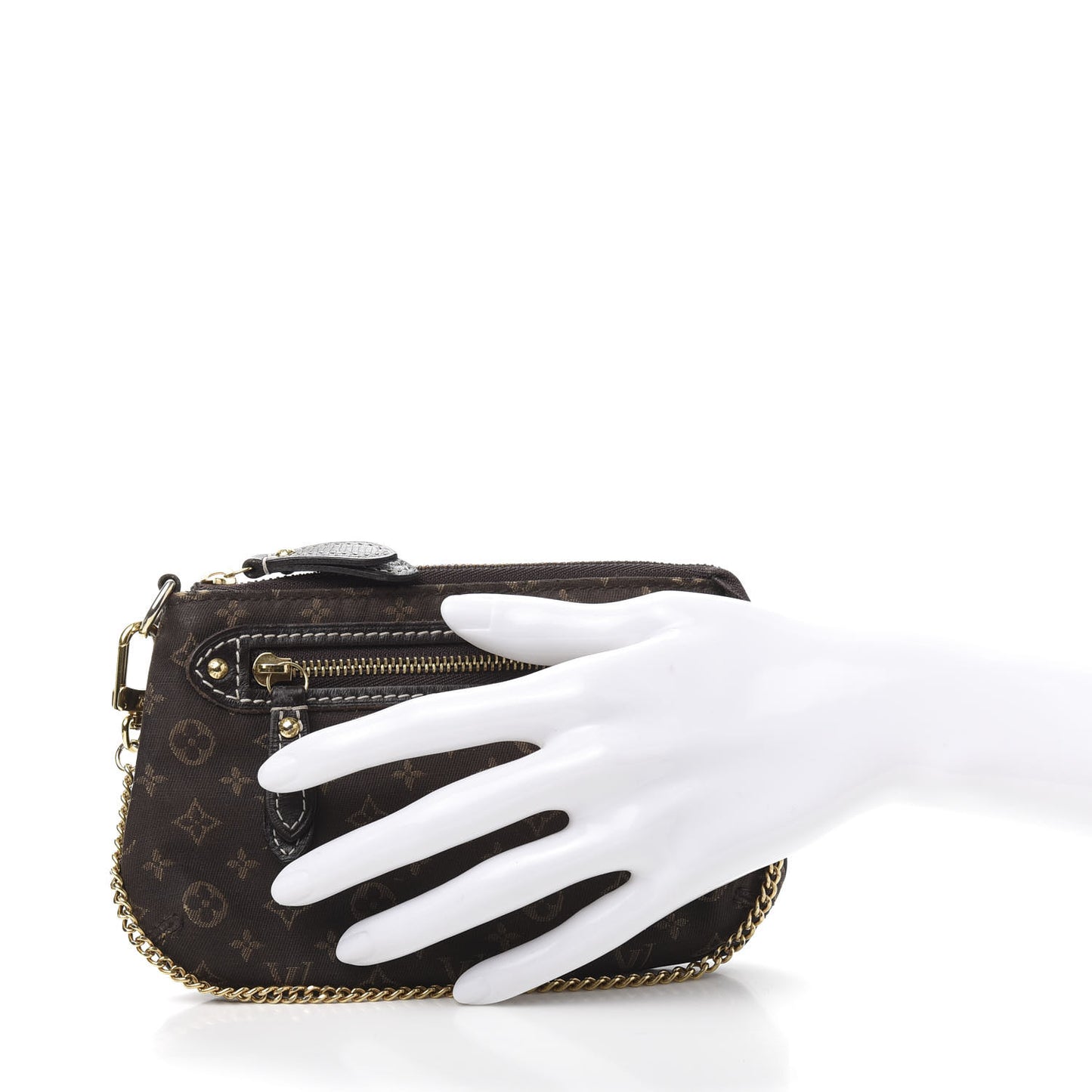 Monogram Idylle Mini Pochette Accessories Fusain