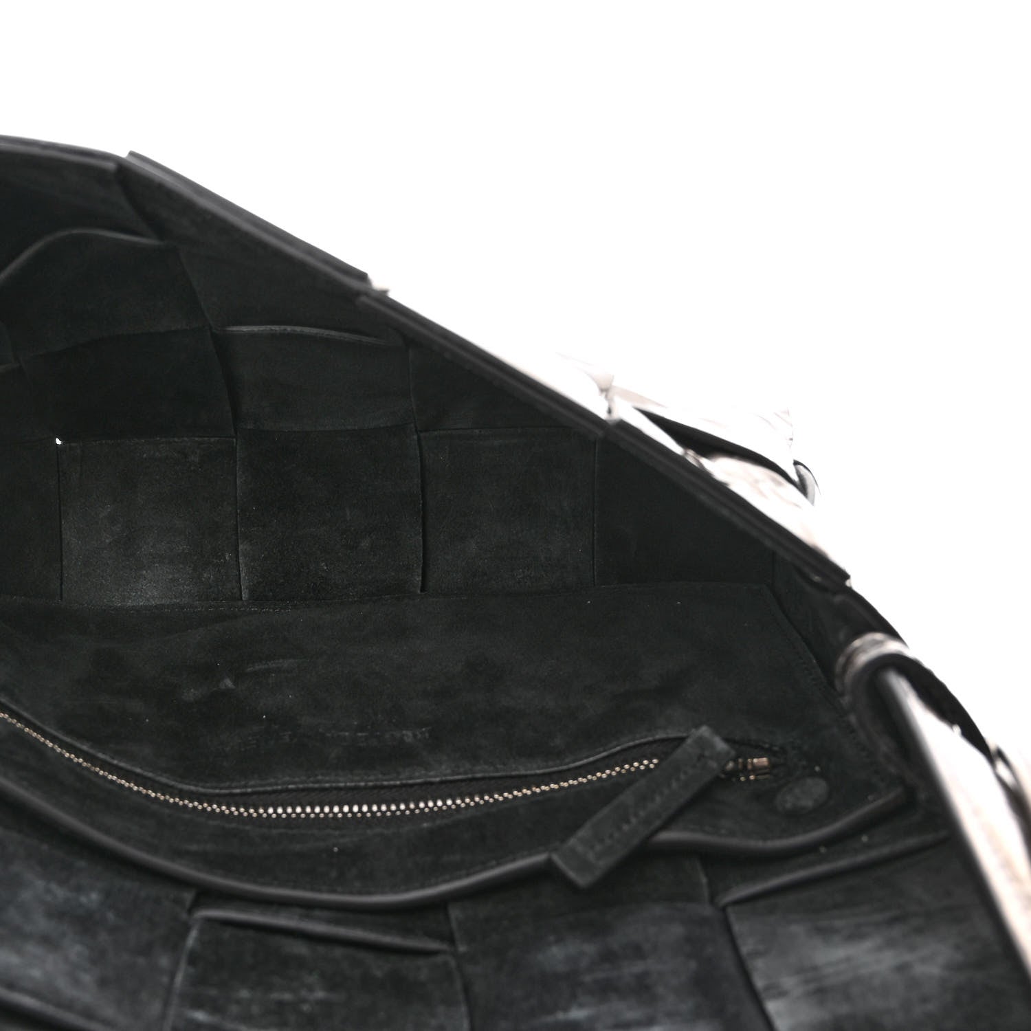 Bottega Veneta Metallic Crushed Calfskin Maxi Intrecciato Cassette Crossbody Bag Anchor 5 of 11