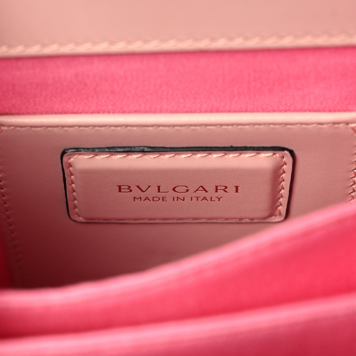 Calfskin Serpenti Forever Top Handle Crystal Rose