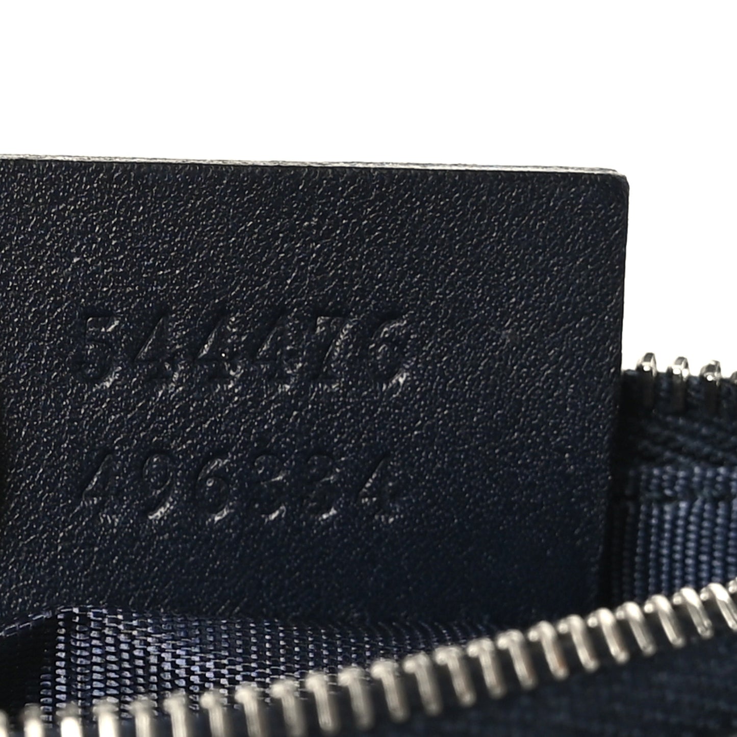 Microguccissima Key Ring Coin Case Black