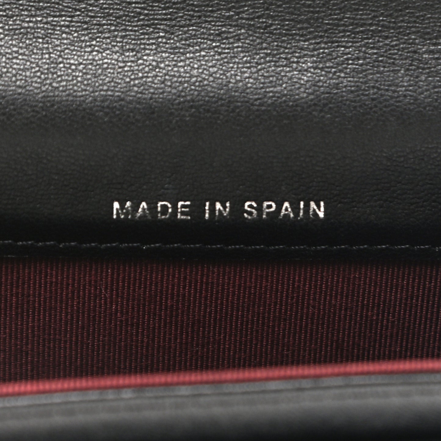 Lambskin Quilted Flap Card Holder Wallet Black
