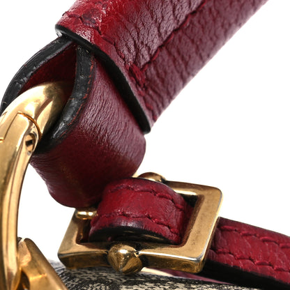 Gucci GG Supreme Monogram Small Queen Margaret Top Handle Bag Red 17 of 17