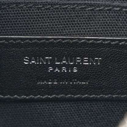 Saint Laurent Lambskin Nylon Small Camp Camera Bag Dark Green 6 of 11