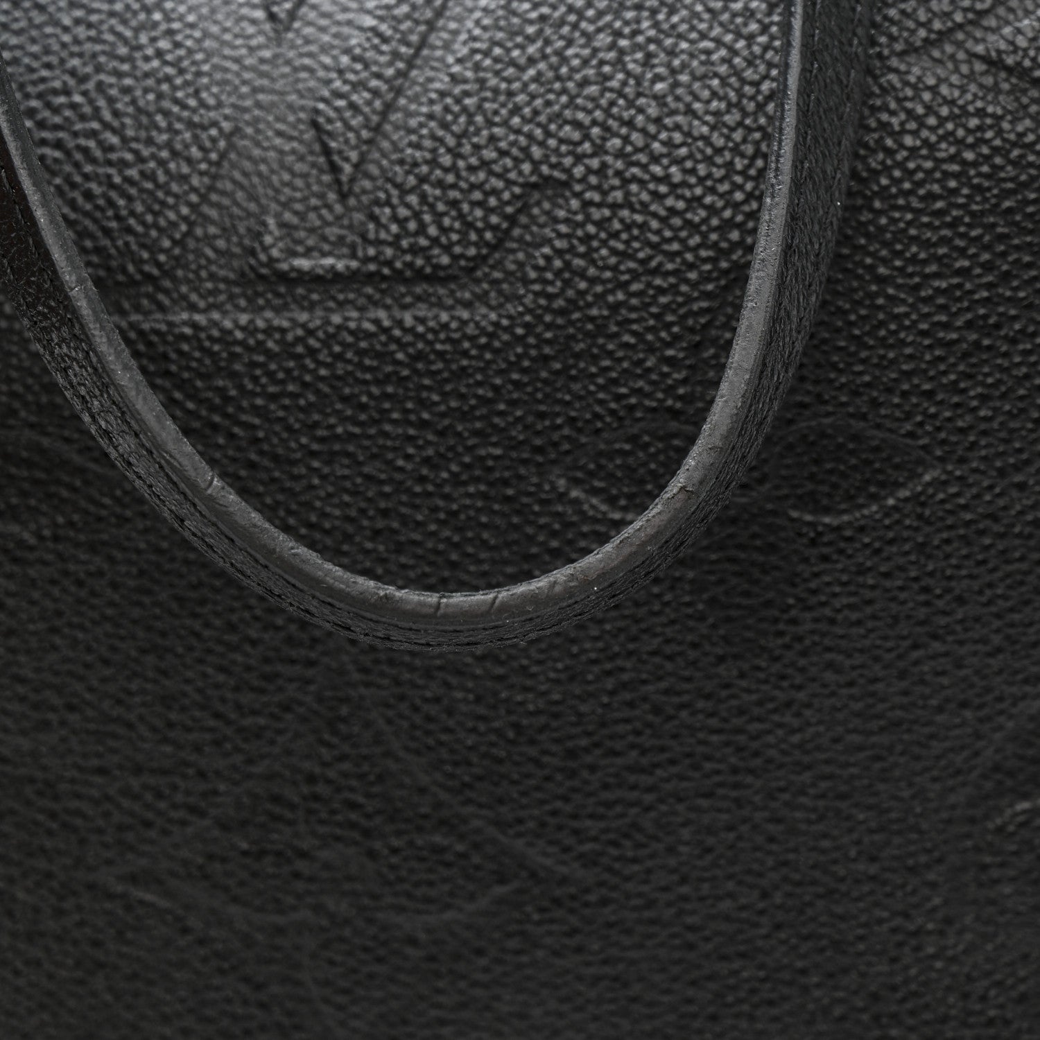 Louis Vuitton Empreinte Monogram Giant Neverfull MM Black 11 of 12