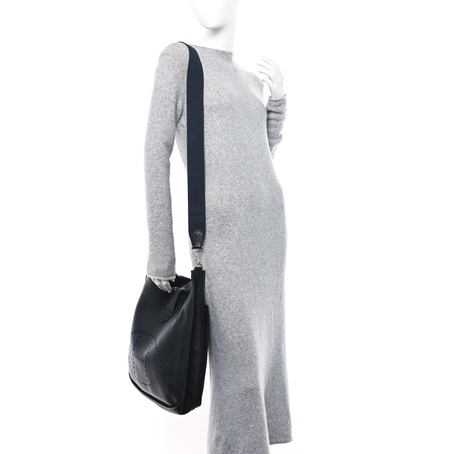 Hermes Taurillon Clemence Evelyne III TGM Black 2 of 15