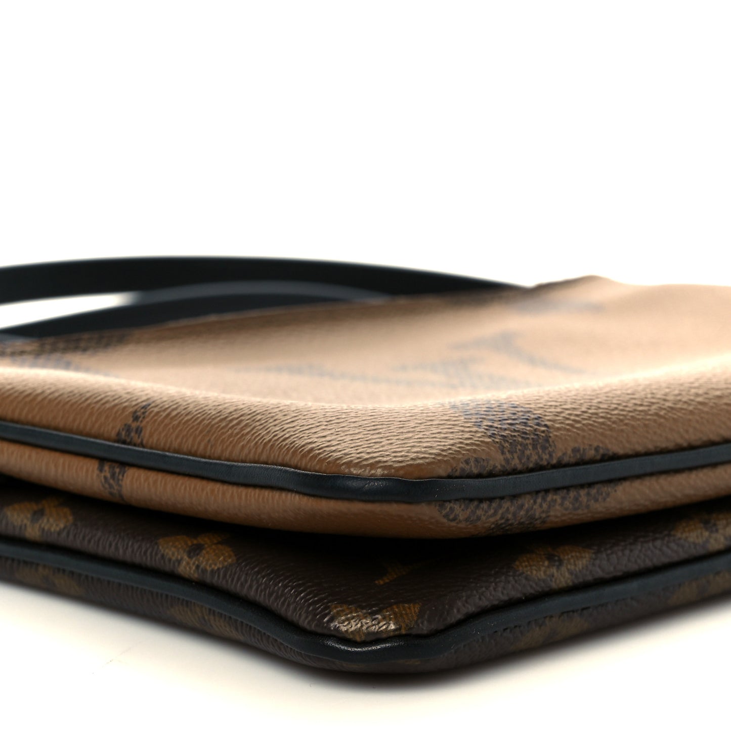 Reverse Monogram Giant Double Zip Pochette