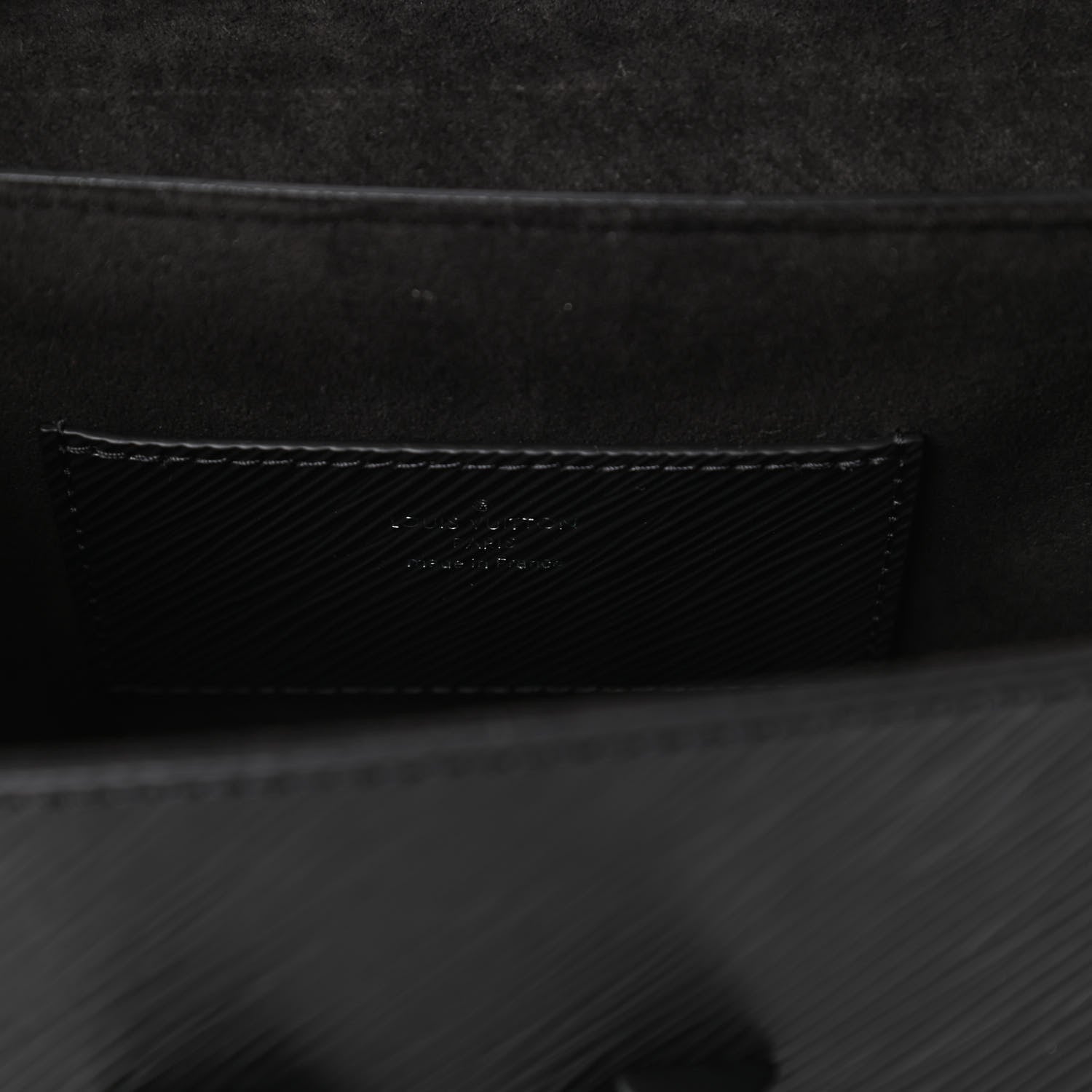 Louis Vuitton Epi Twist Shoulder Bag MM Matte Black 8 of 10