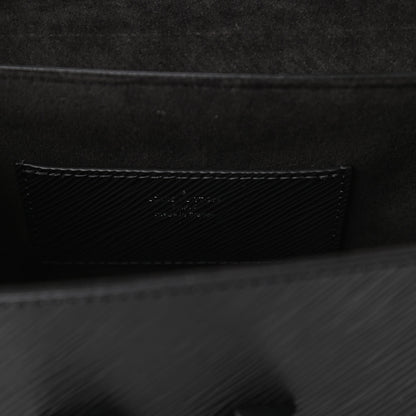 Louis Vuitton Epi Twist Shoulder Bag MM Matte Black 8 of 10