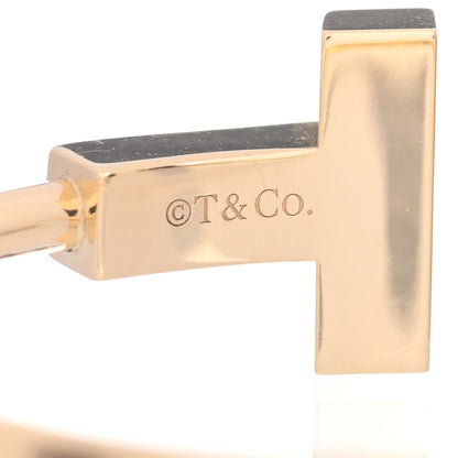 Tiffany 18K Yellow Gold T Wide Wire Bracelet 5 of 5