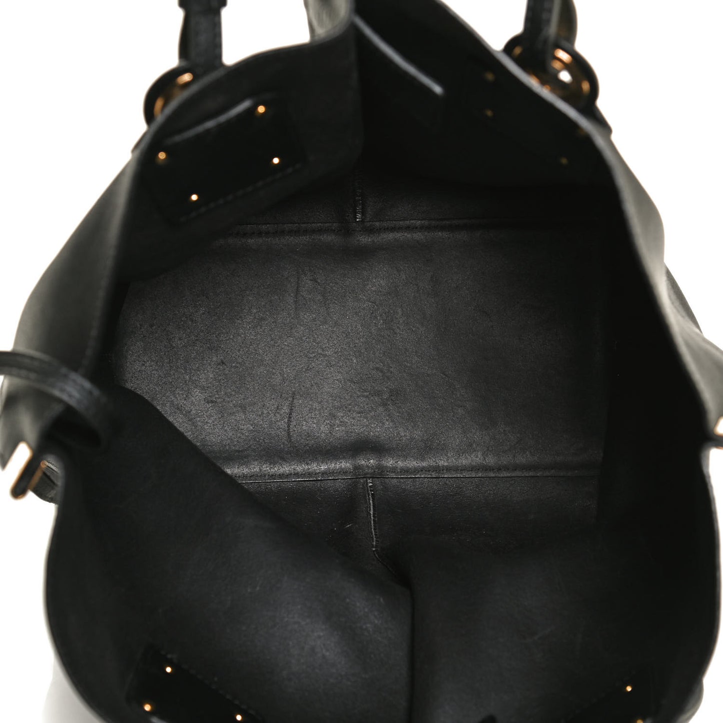 Smooth Calfskin Medium Vick Tote Black