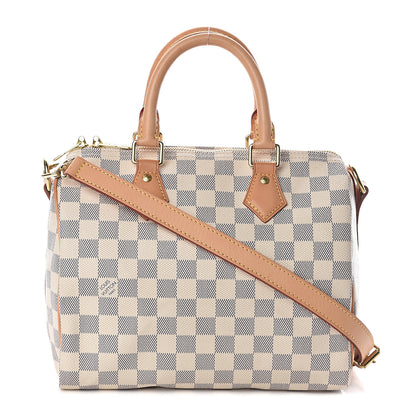 Louis Vuitton Damier Azur Speedy Bandouliere 25 1 of 9