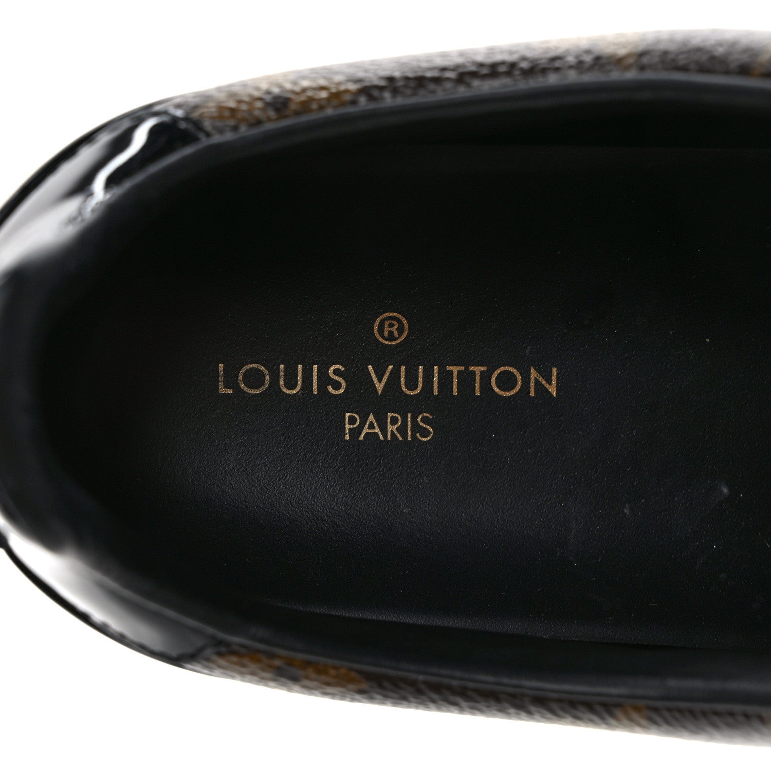 Louis Vuitton Patent Monogram Frontrow Sneakers 38 7 of 8