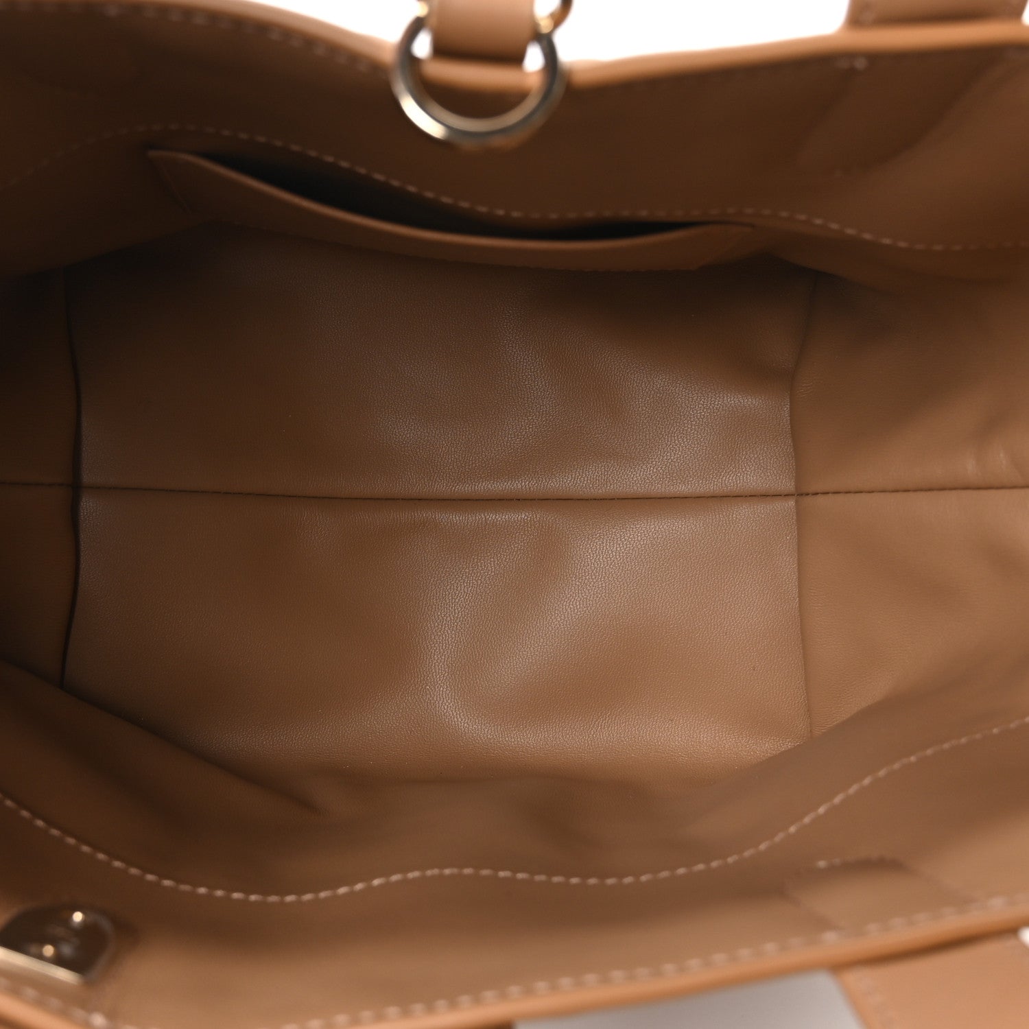 Christian Dior Calfskin Macrocannage Small Toujours Vertical Beige 5 of 11
