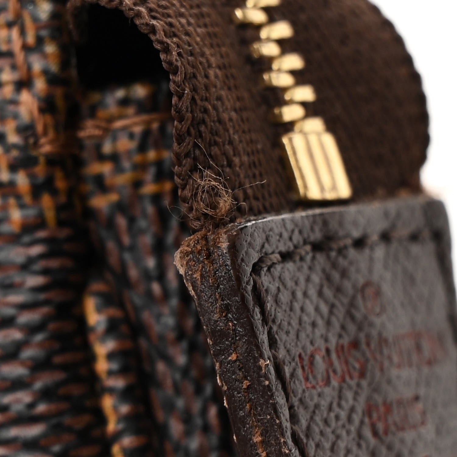 Louis Vuitton Damier Ebene Bucket Pochette Accessories 10 of 12