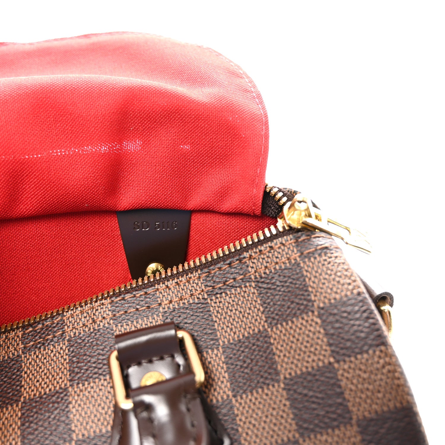Louis Vuitton Damier Ebene Speedy Bandouliere 25 7 of 10