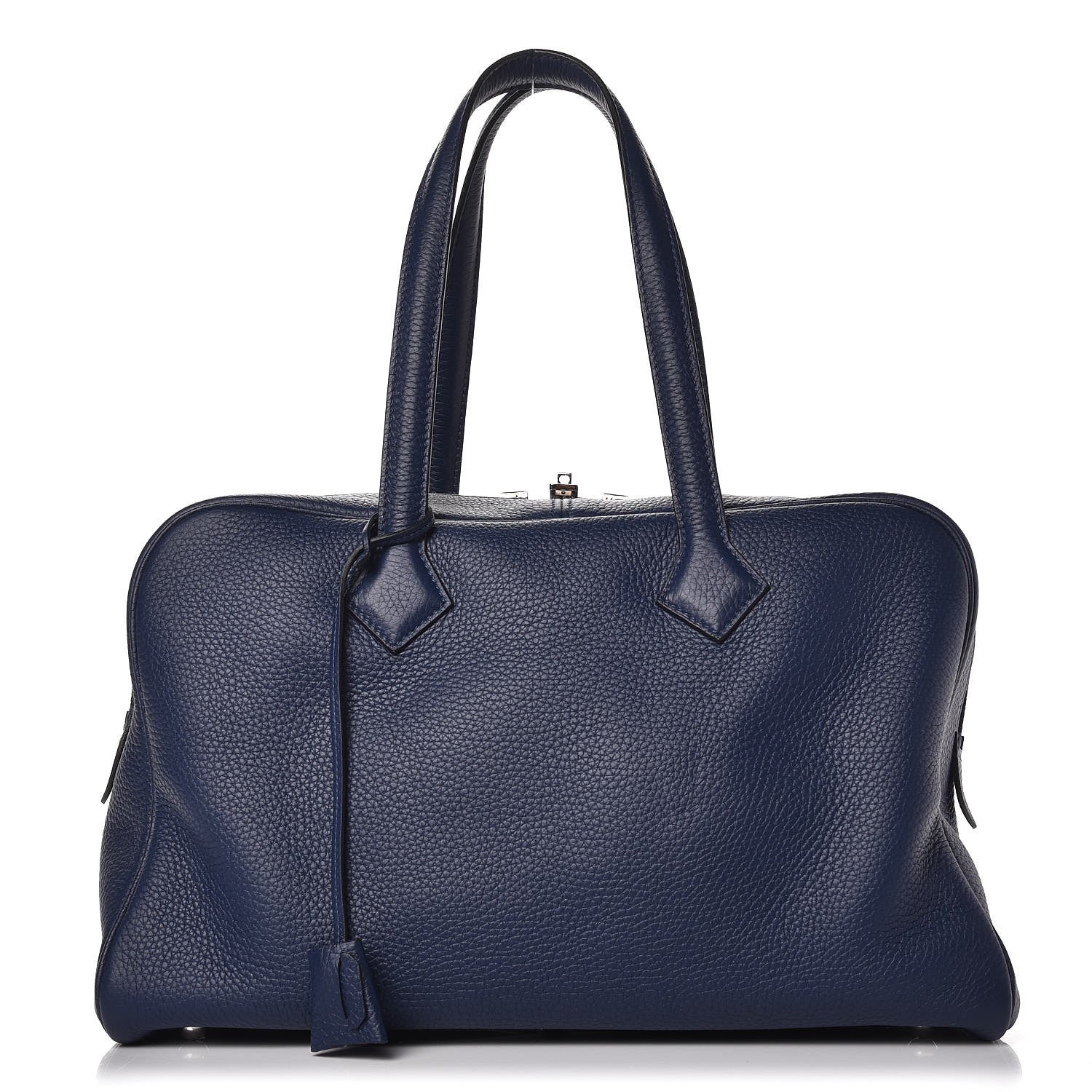 Hermes Taurillon Clemence Victoria II 35 Bleu Nuit 1 of 8