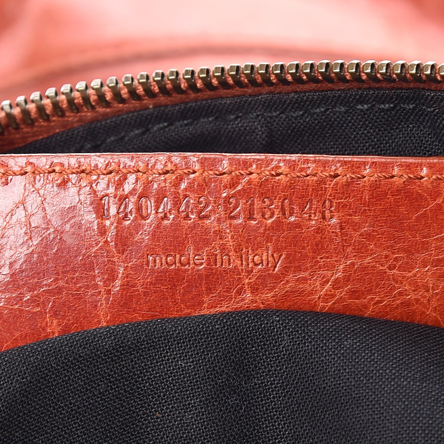 Balenciaga Agneau Classic Hardware Day Hobo Rouille 7 of 14