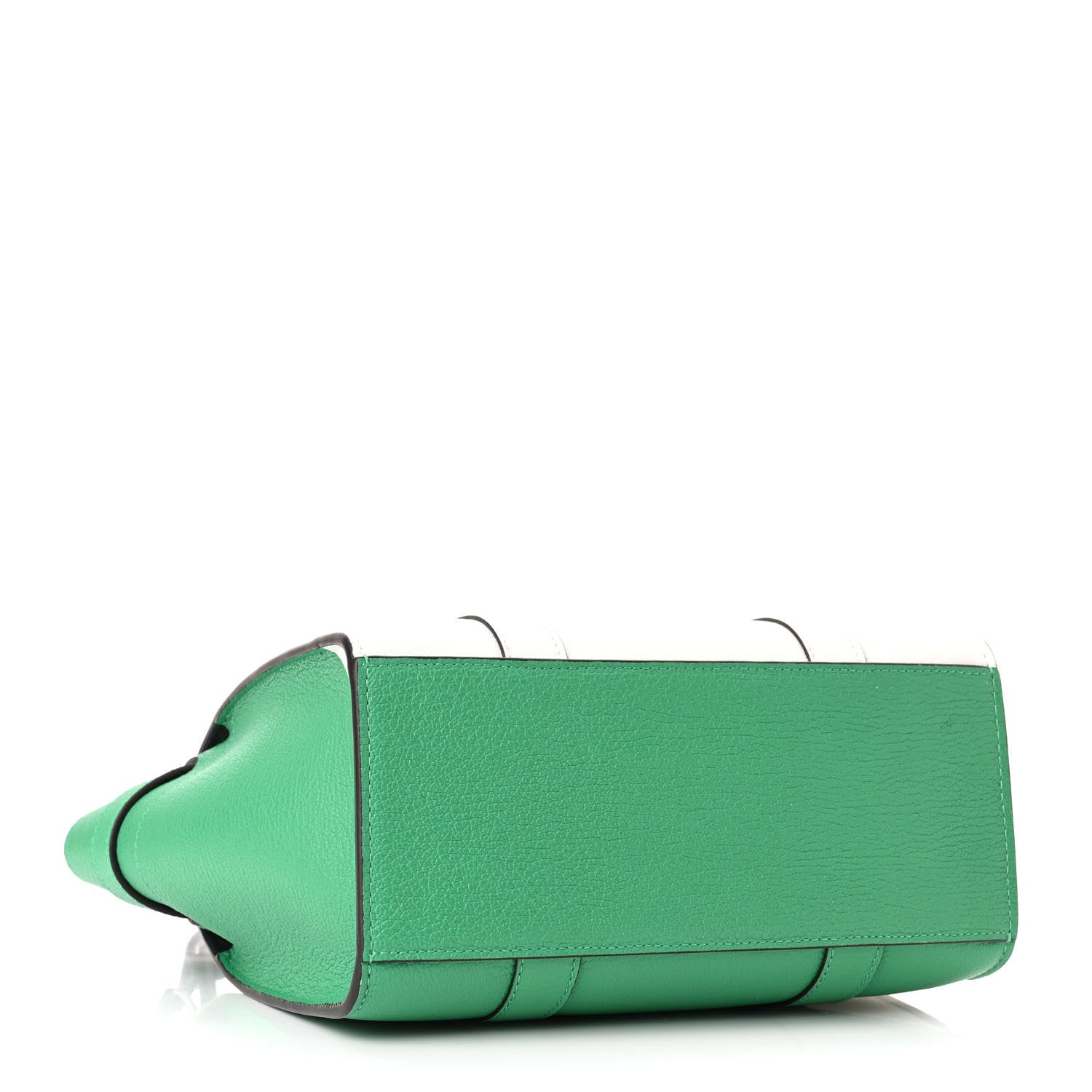 Mulberry Small Classic Silky Calfskin Mini Zipped Bayswater Lawn Green White Mulberry Green 4 of 9