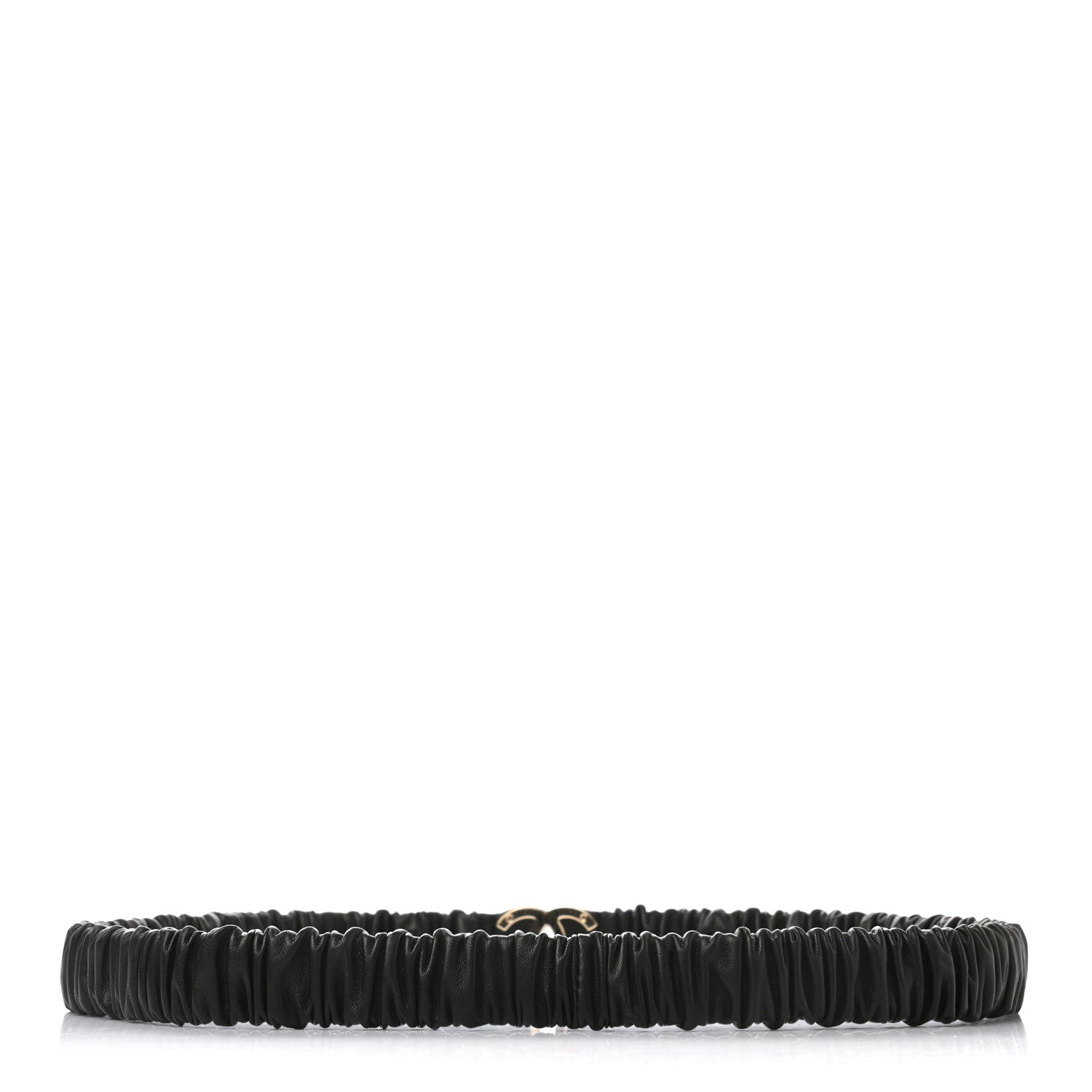 Chanel Lambskin CC Belt 85 Black 2 of 3